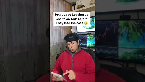 Judge Buying XRP Shorts Before The Case #cryptomeme