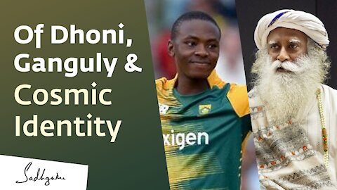 Of Dhoni, Ganguly & Cosmic Identity - Kagiso Rabada with Sadhguru Pt 2