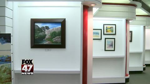 Local artists' work on display in Lansing Mall