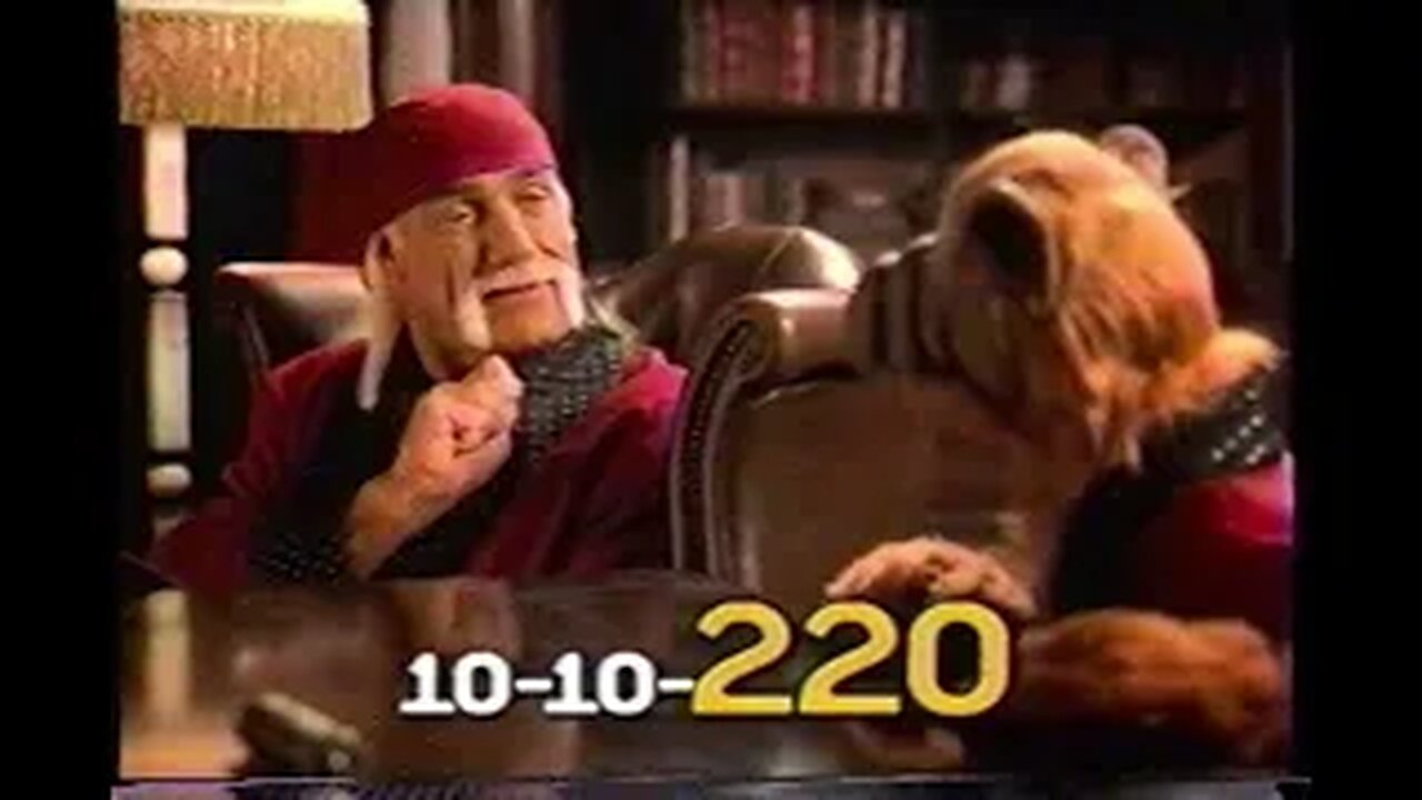 10-10-220 with Hulk Hogan and Alf Commercial (2002)