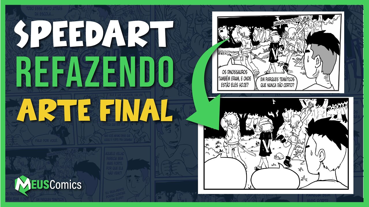 SpeedArt | Refazendo arte final