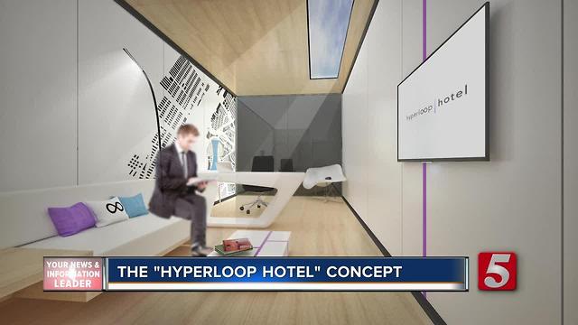 "Hyperloop Hotel" Concept Includes Music City