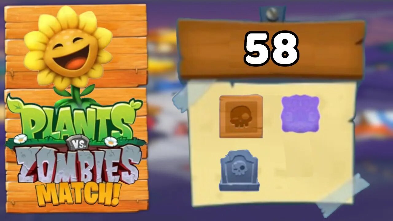 Plants vs Zombies Match Level 58 - New Game 2023 [Beta]