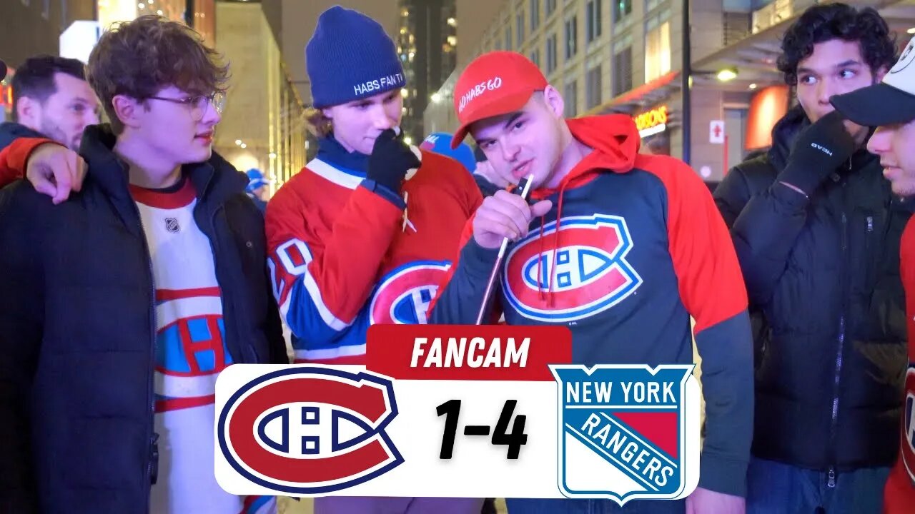 CONNOR AVEC COLE... (RÉACTIONS) ! | MTL 1-4 NYR