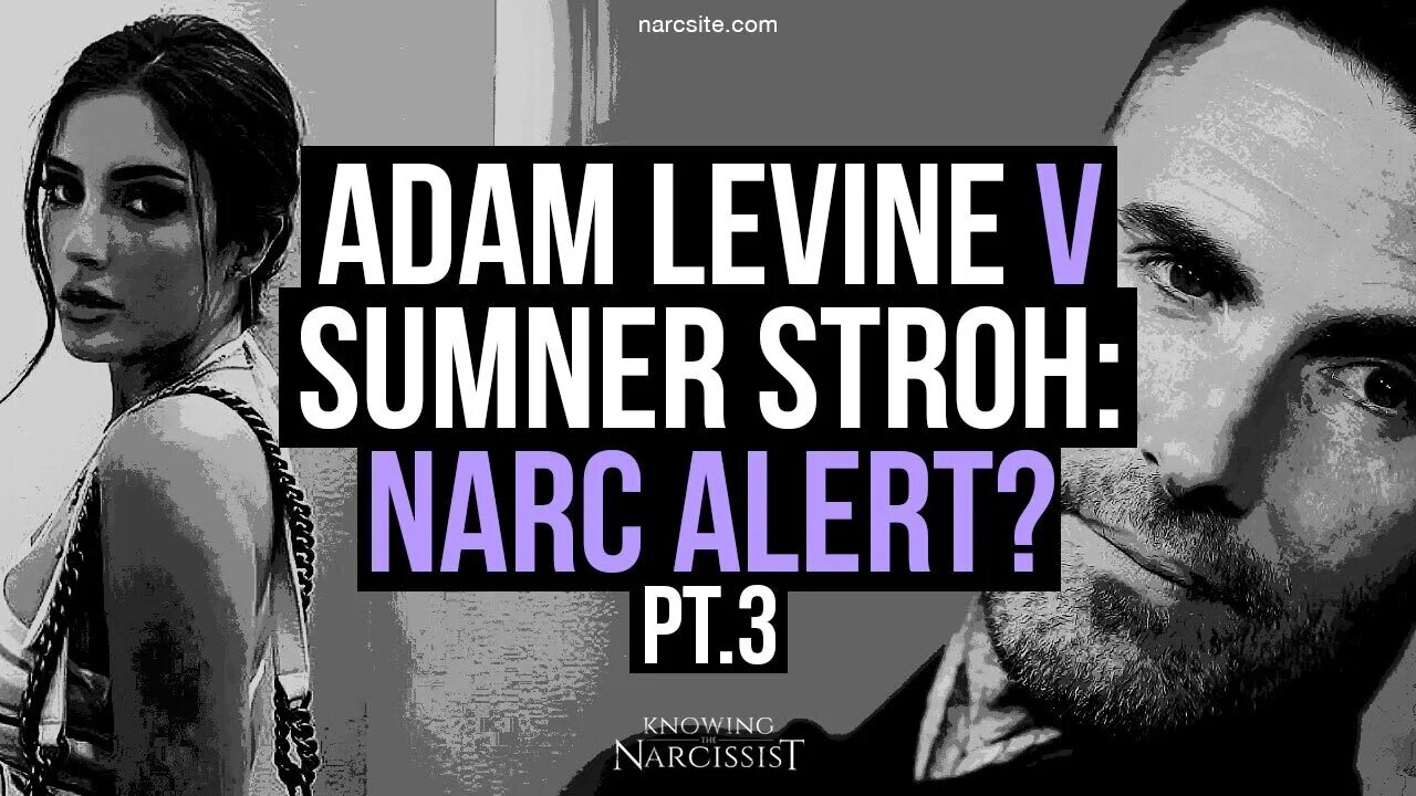 Adam Levine v Sumner Stroh : Narc Alert? Part 3