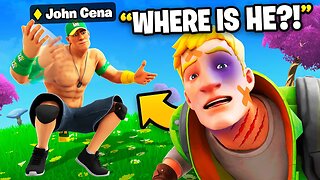 Trolling With NEW “U Can’t C Me” Emote! (John Cena)