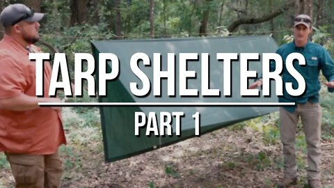 Tarp Shelters - Part 1