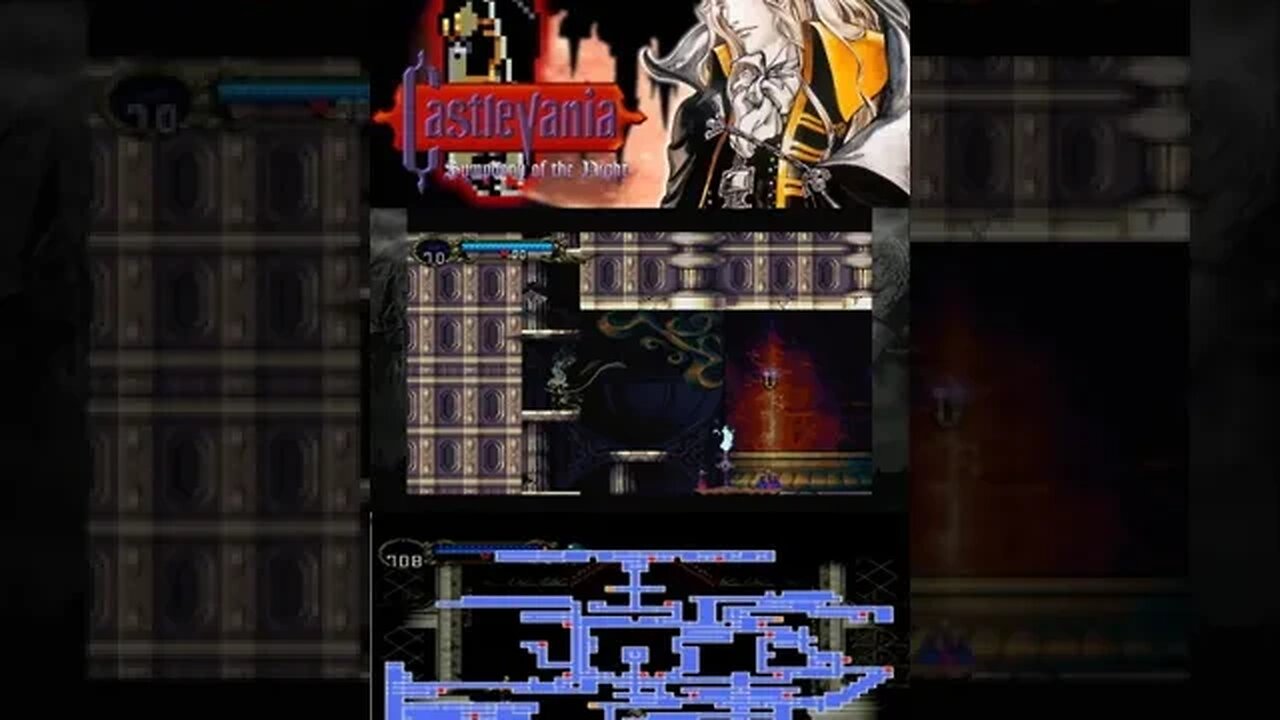 CASTLEVANIA SOTN CORTES #8 - #shorts