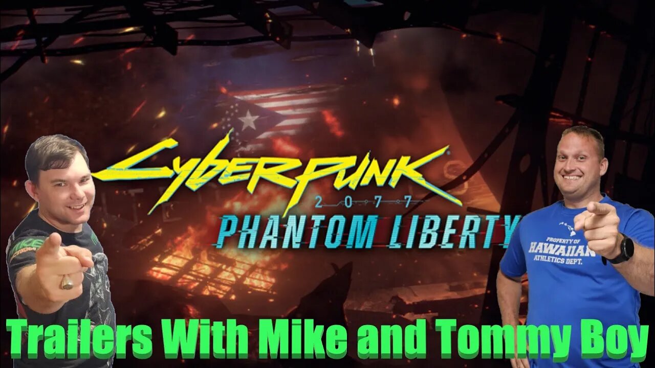 Trailer Reaction: Cyberpunk 2077 Phantom Liberty - Official Cinematic Trailer