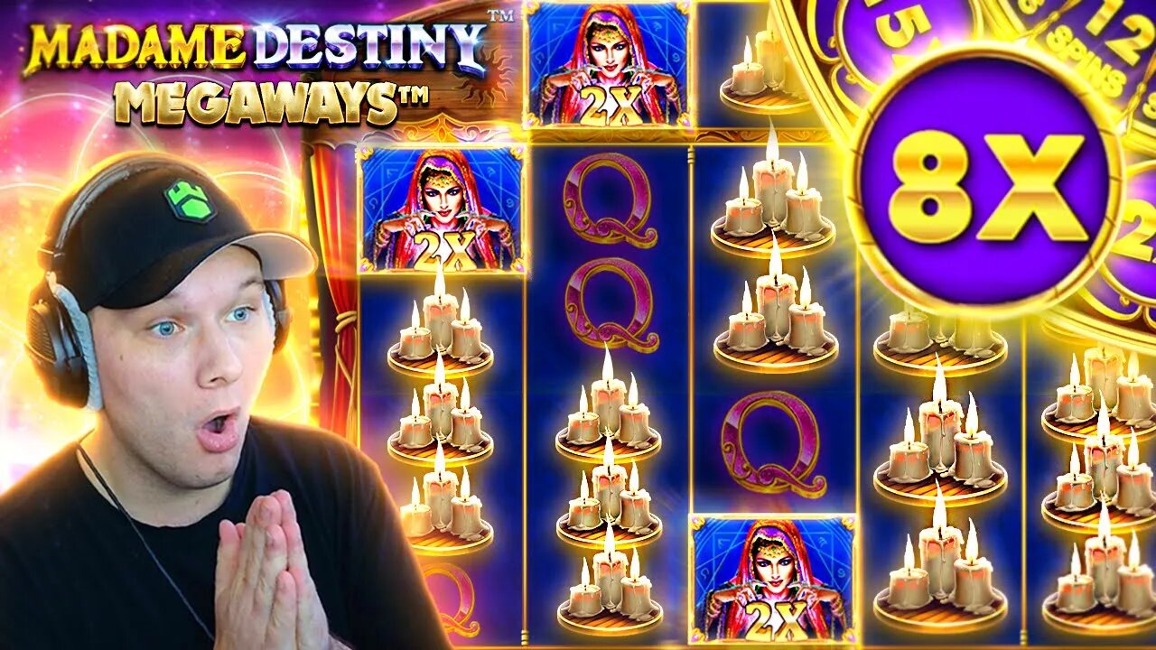 MY BIGGEST WIN ON MADAME DESTINY MEGAWAYS YET!! INSANE PROFIT