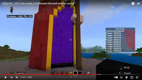 tabbycat__101's lets make a Halloween themed neather portal