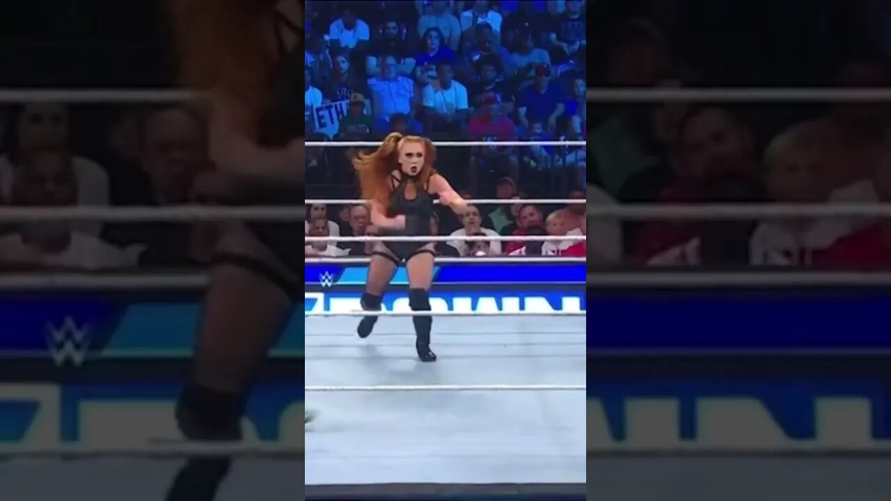 Smackdown highlights - ronda rousey retains womens tag team championship #shorts