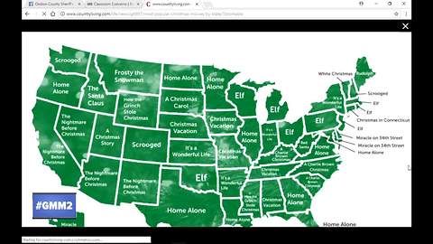 A new list ranks the most popular Christmas movies in each state