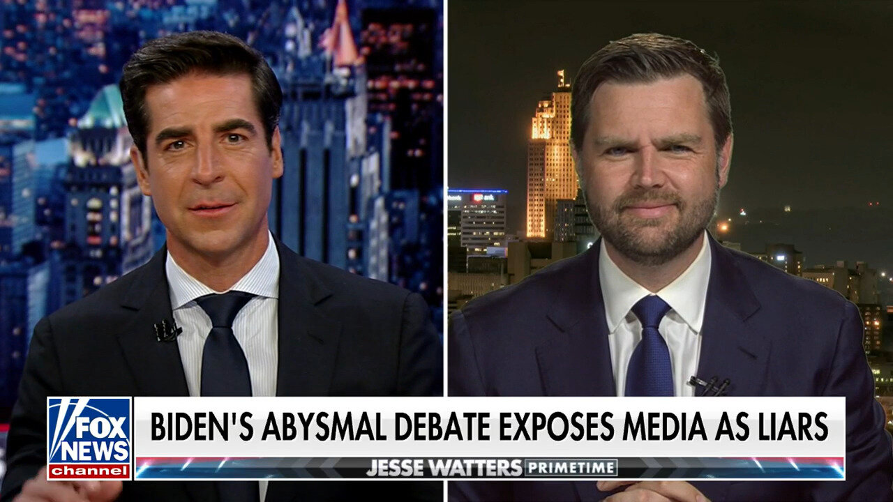 Sen. JD Vance: The Media Is Now Trying To 'Pivot' Because Biden Had A 'Disastrous Performance'