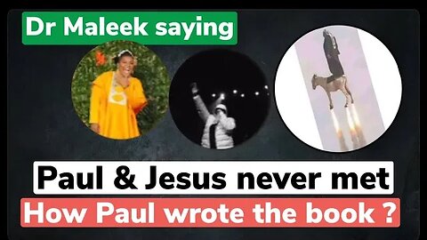 Paul & Jesus never met, how Paul wrote the book ?Best debate with Asurking