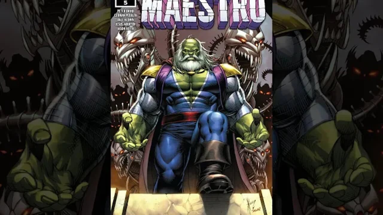Maestro Trilogy Covers (Hulk)