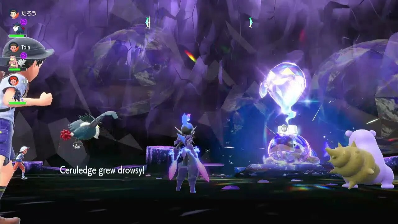 Pokémon Violet - Clodsire Tera Raid Battle x Ghost Type