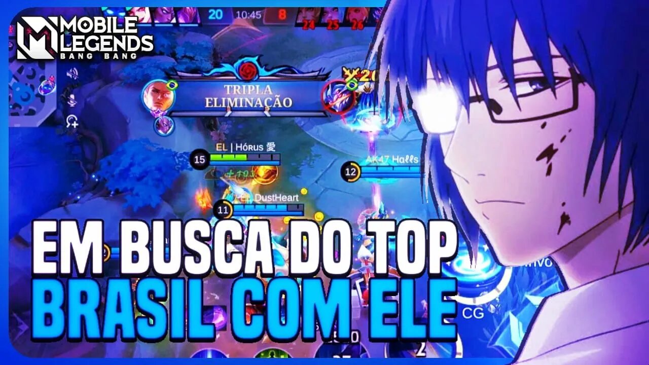VOU PEGAR TOP BR COM ESSE HERÓI NESSA SEASON | MLBB