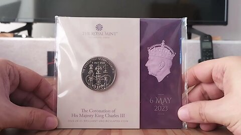 The Coronation of His Majesty King Charles III 2023 UK £5 Brilliant Uncirculated Coin