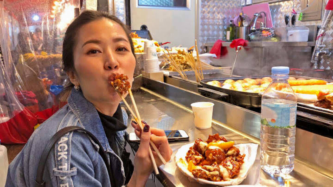 Amazing Skills, Korea Fish Cake Master, Street Food Korean