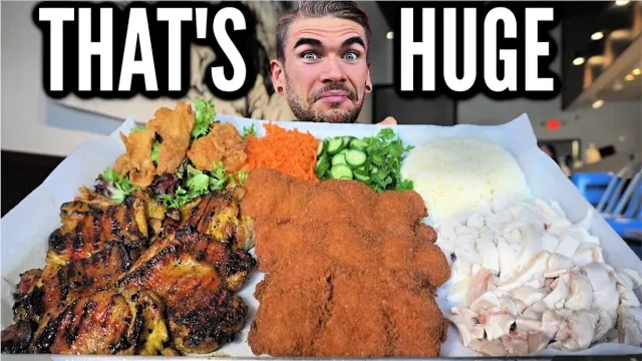 HUGE Fried Chicken Challenge | The TASTIEST Challenge Of The Year? | California