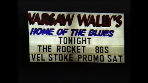 THE ROCKET 88s - LIVE at WARSAW WALLY'S - PART 4