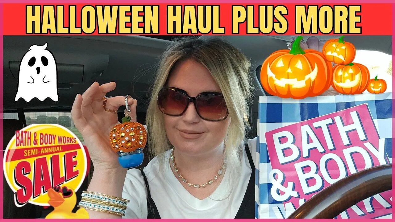 SAS HAUL | Plus Halloween and $3.50 Soap Sale | Code Orange | Bath & Body Works #bathandbodyworks