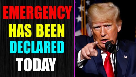 LATEST BREAKING NEWS: AN EMERGENCY HAS BEEN DECLARED TODAY BIG UPDATE