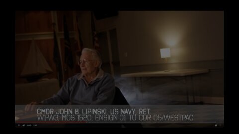 Episode XXXXIII: " "Old Salts" Foreigners in Their Own Navy"; Cmdr John B Lipinski, US Navy, Ret.