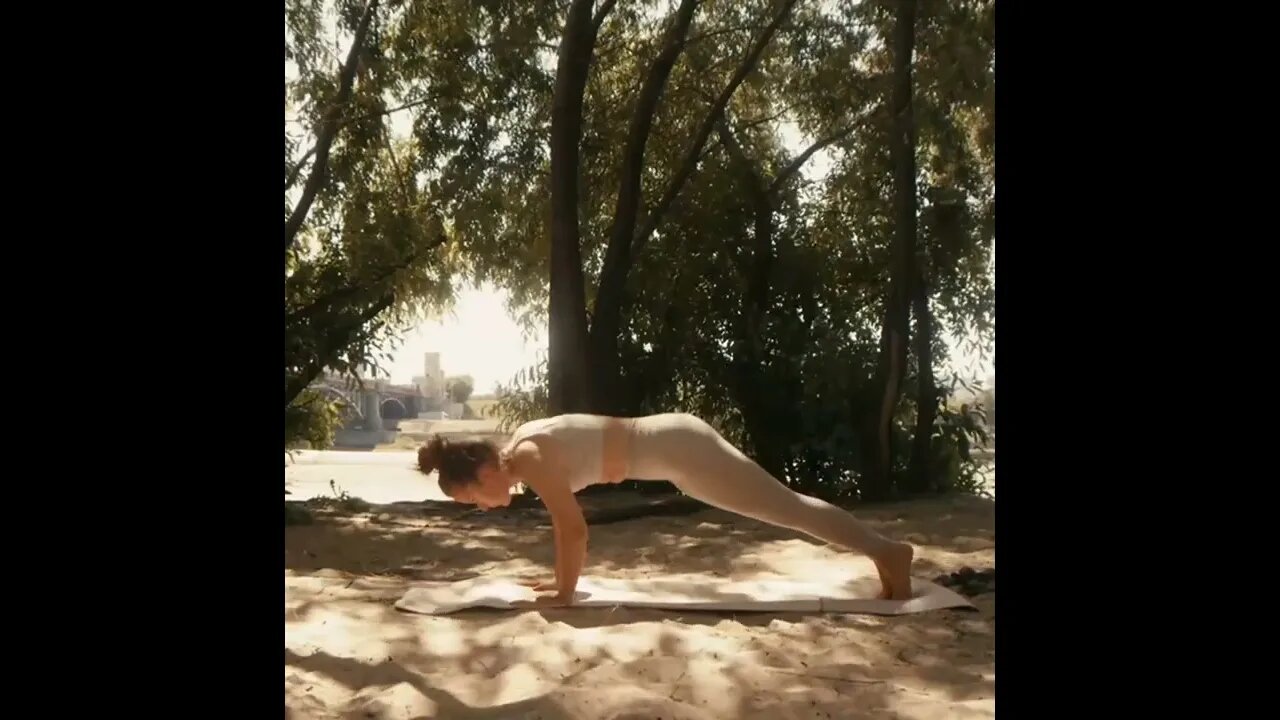 Yoga Woman | Outdoor Yoga #yoga #shorts #short #music #meditation #health #peace 40 Seconds #4