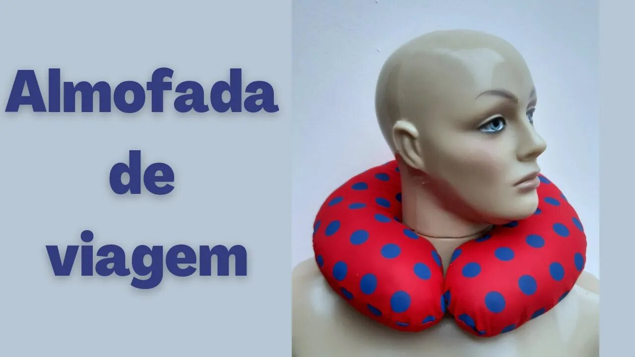 Almofada de pescoço para viagem