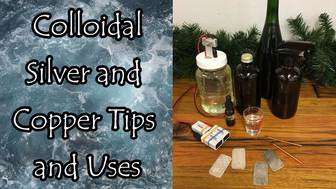 Colloidal Silver and Copper and Their Uses