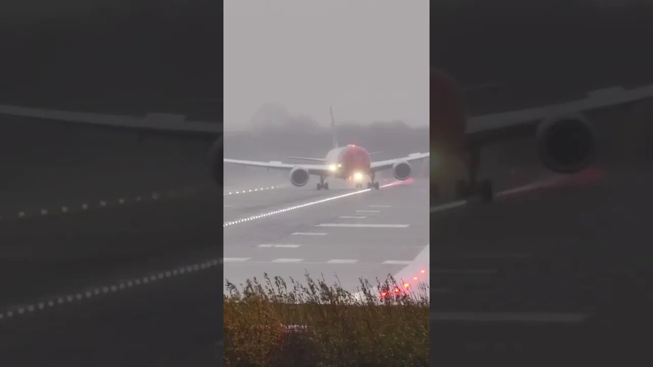 ⛈️Stormy 787 Landing👋