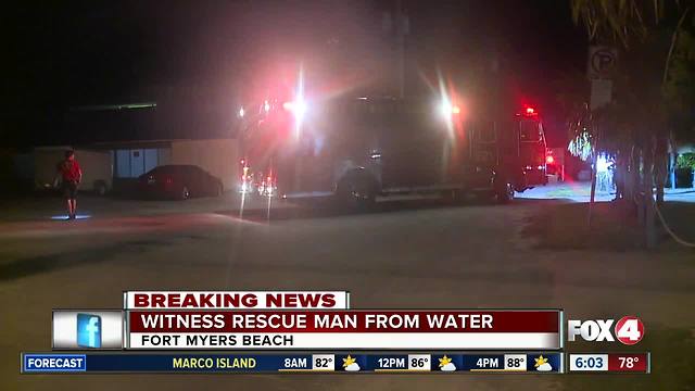 Man pulled from water behind Lani Kai