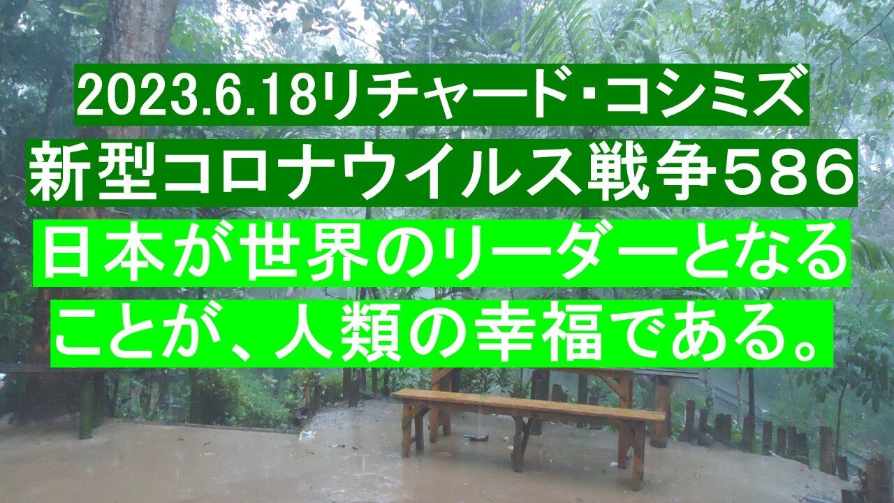 2023.06.18 リチャード・コシミズ新型コロナウイルス戦争５８６