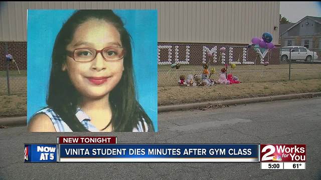 Vinita fourth-grader dies after sudden health issue at school