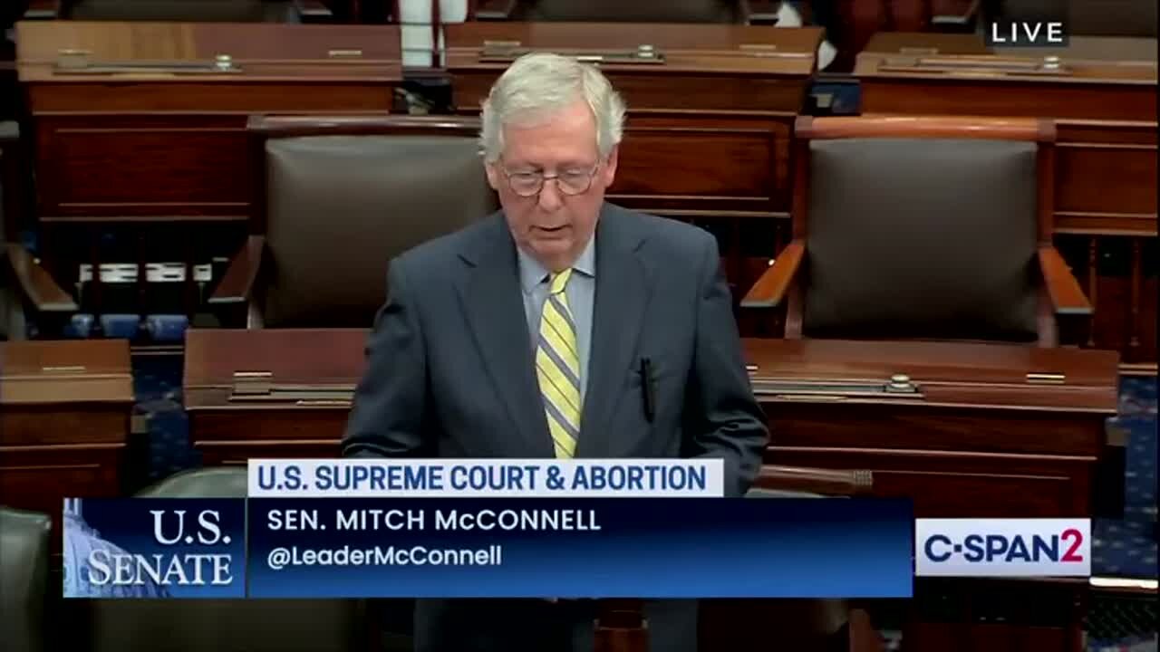 Mcconnell: 'Whoever Committed This Lawless Act Knew Exactly What It Could Bring About ... Everybody Knows What Kind Of Climate The Far Left Is Trying To Fuel.'