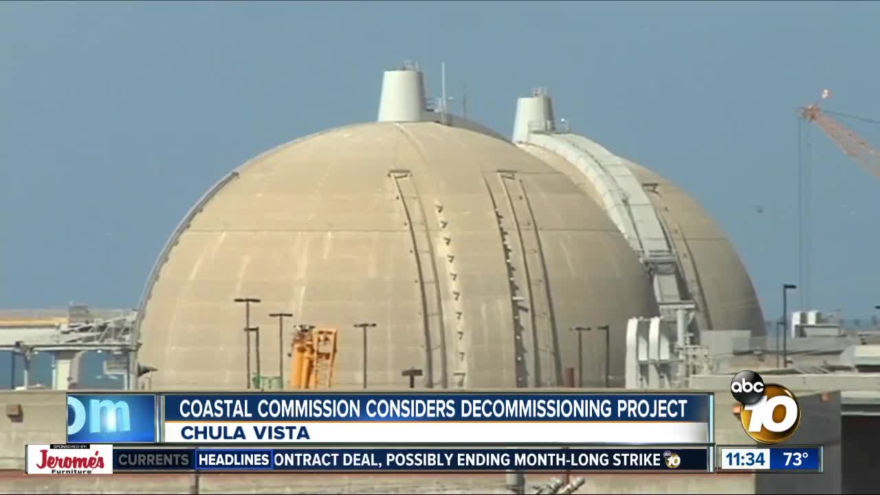 California Coastal Commission considers plan to decommission San Onofre nuclear power plant