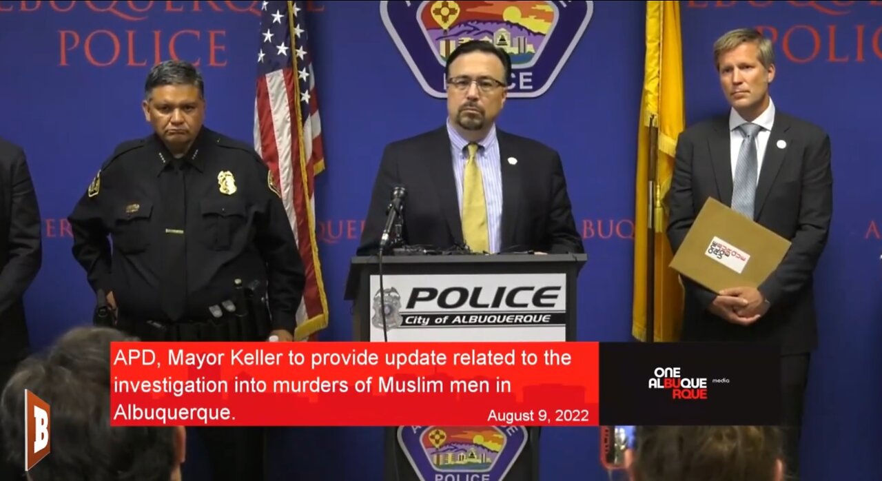 BREAKING: Albuquerque police holding press conference on homicides of four Muslim men…