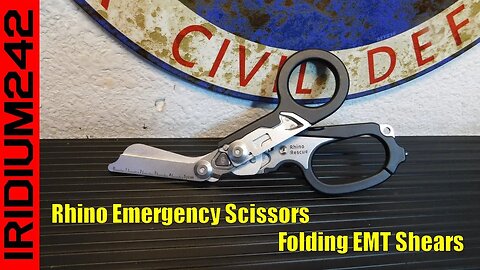 Handy Emergency Tool: Rhino Emergency Scissors - Folding EMT Shears