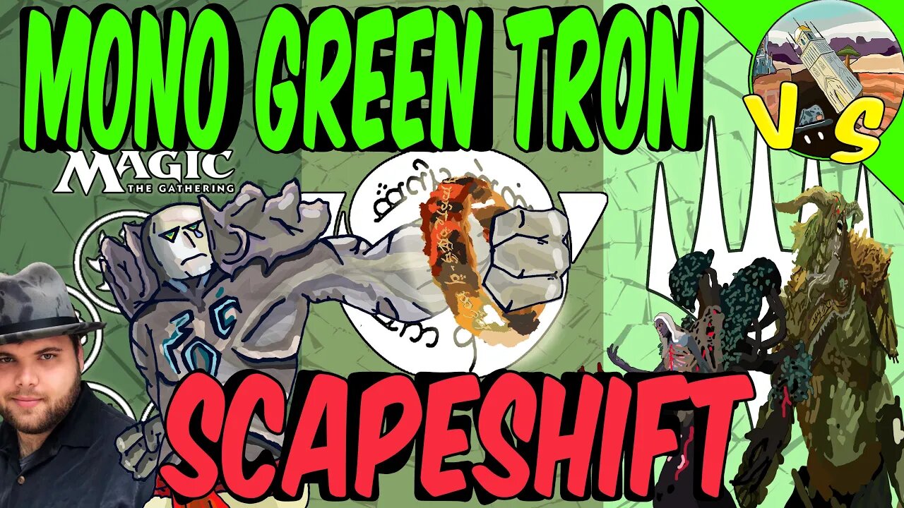 Mono Green Tron VS Scapeshift｜ Waiting Out The Ring｜Magic the Gathering Online｜Modern