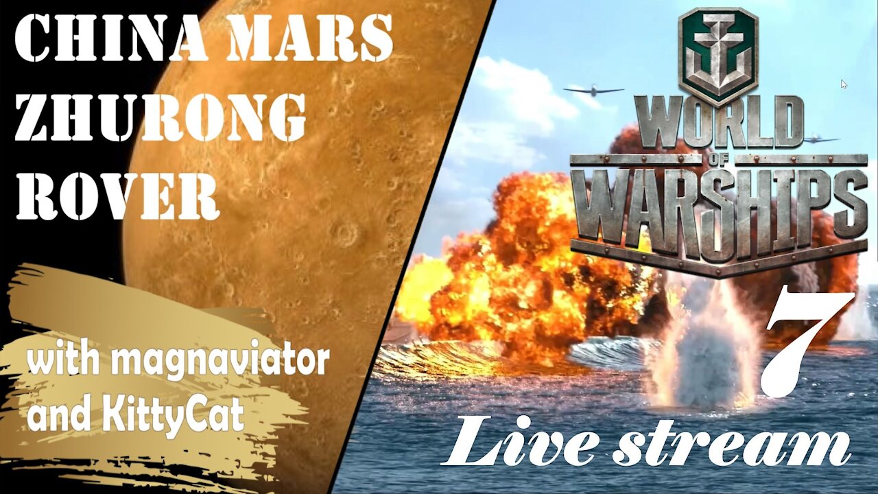 Live Stream 7 - World of Warships (with magnaviator & KittyCat)