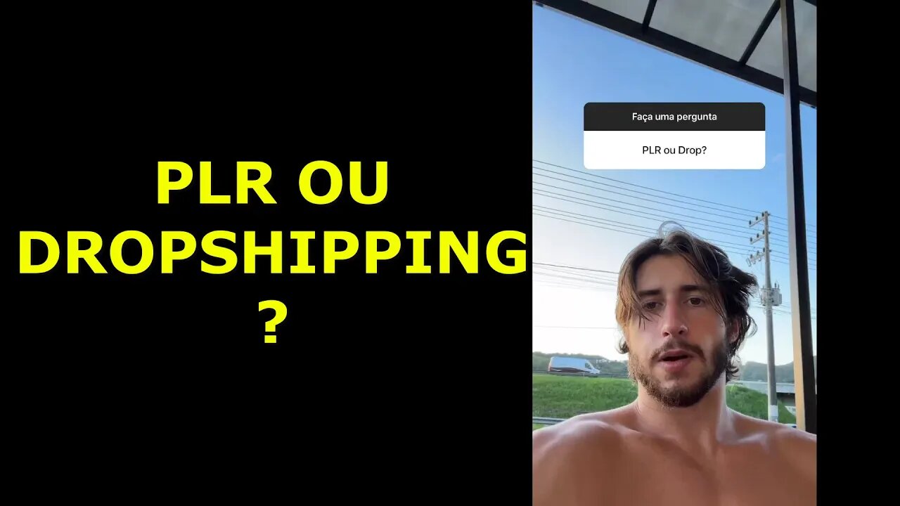 DROPSHIPPING ou PLR? Qual é o melhor modelo de negócio? [GABRIEL BREIER]
