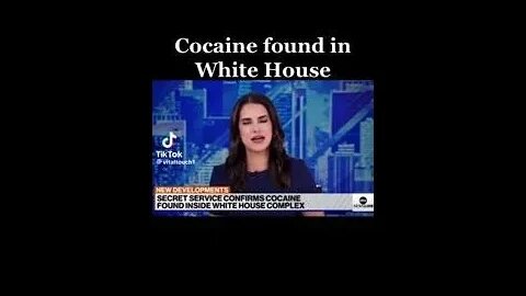 COCAINE @ WHITE HOUSE