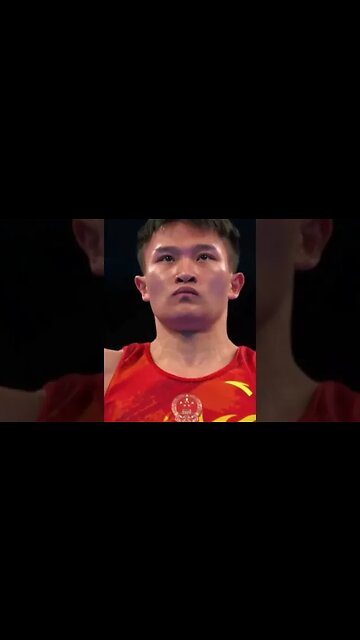 Xingyu Lan 🇨🇳 on Rings - 2023 Chengdu FISU World University Games #shorts