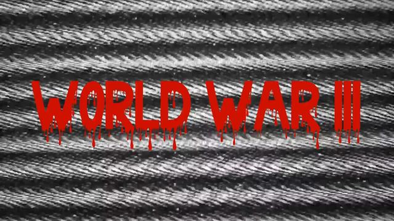 BREAKING! World War III is BULLSHIT - Throw away your phone, smash your TV & go for a walk! #RESIST!