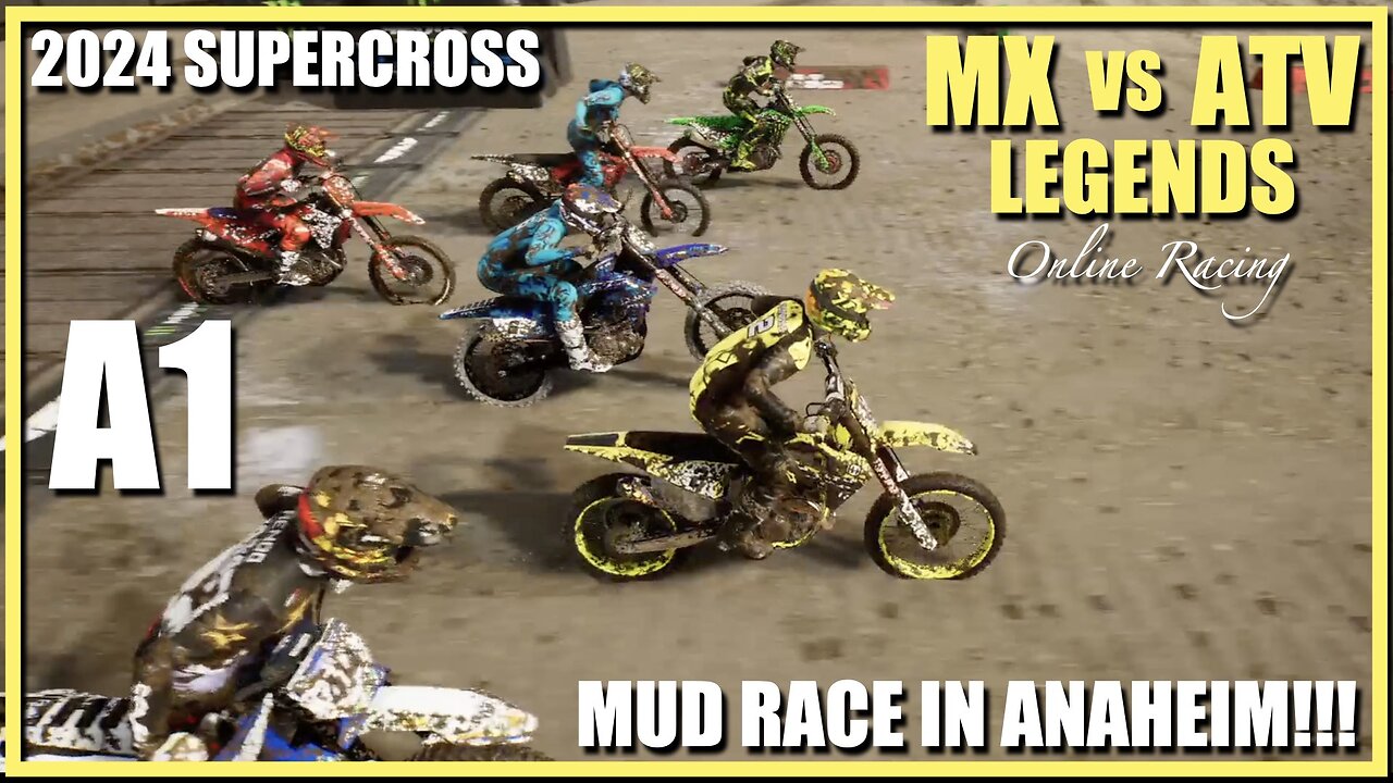 A1 Supercross! MX vs ATV Legends Online Racing!