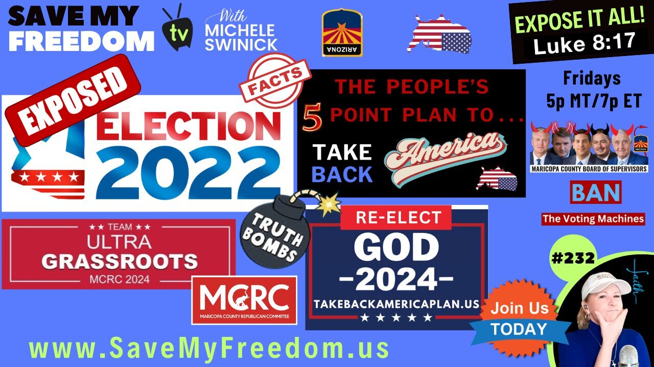 Exposing The REAL Election Fraud, Mari-Corruption County’s Grassroots VS Trans Republican | Ray Michaels | Save My Freedom with Michele Swinick