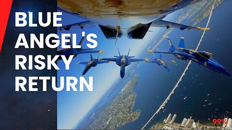 Blue Angel Pilot's Daring Emergency Landing Caught on Tape!