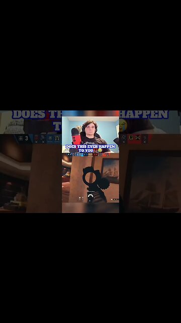 Has This Happened To You Before⁉️😭 | #shorts #rainbowsixsiege #gaming #reaction